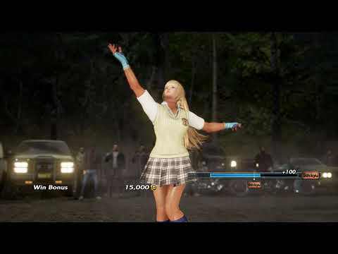 Tekken 7: Arcade mode: Lili Asuka  School uniform mod/cosplay