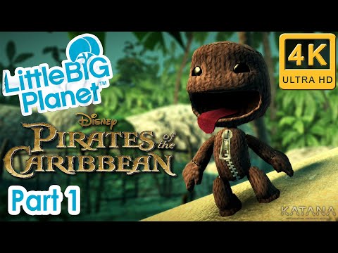LittleBigPlanet Pirates of the Caribbean Kit Walkthrough | Part 1 | Port Royal
