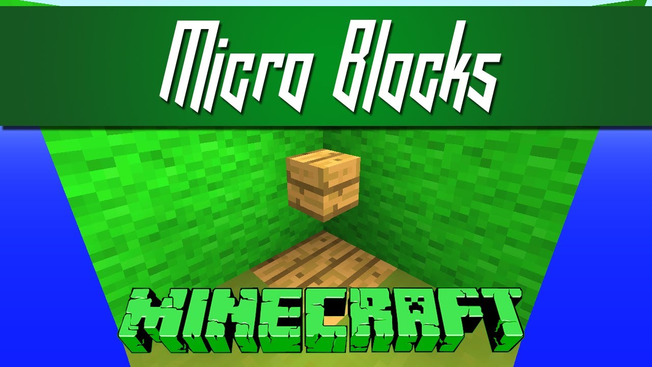 Minecraft - Vanilla Micro Blocks