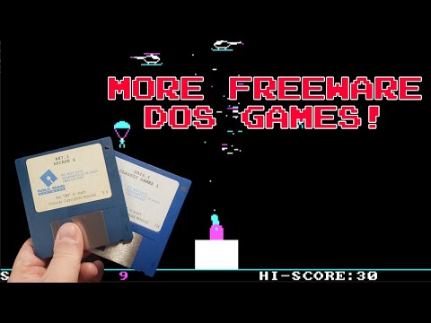 Arcade 6 and Classic Games 1 from  Public Brand Software - Let's Play DOS games!