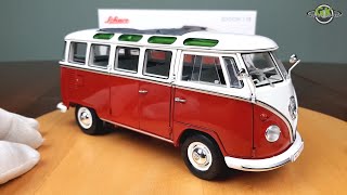 NEU! Der 1/18 Schuco VW T1b Samba Bus mit Faltdach | Schuco Neuiheiten 2022