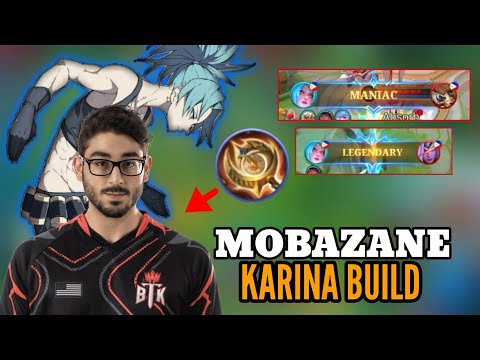 Try This Mobazane Hyper Carry Karina Build (Auto Win) | Mobile Legends