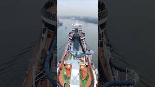 MSC PREZIOSA cruise  Santos ship navio cruzeiro o maior  @cruzeiros2025  #drone #google  #shorts