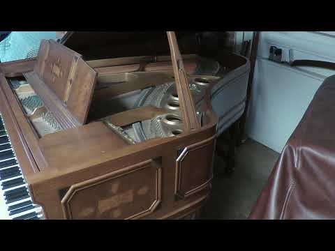 Weber NY Mahogany Baby Grand Piano 6' image 13