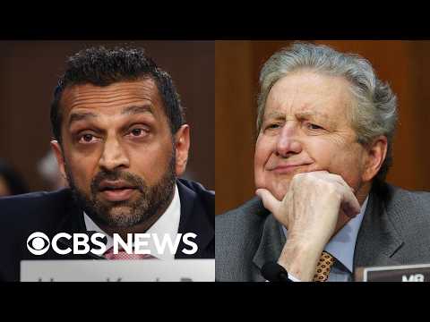 Watch: Kennedy grills Patel in tense exchange on bestiality and FBI hiring rules