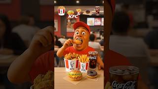 Download lagu ASMR KFC Feast 🍗🍟🍔🍩🥤 | Crunchy & Juicy Mukbang #shorts mp3