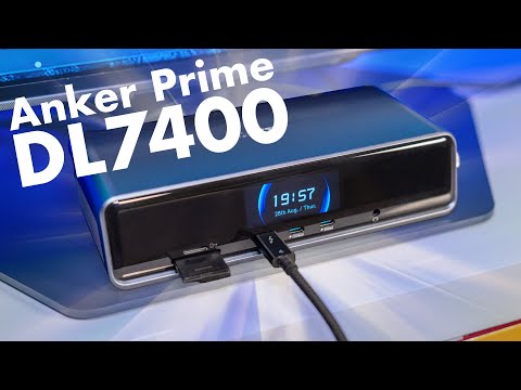 Anker Prime DL7400 Docking Station Review  - The Ultimate Dock for Triple Displays & Fast Charging!