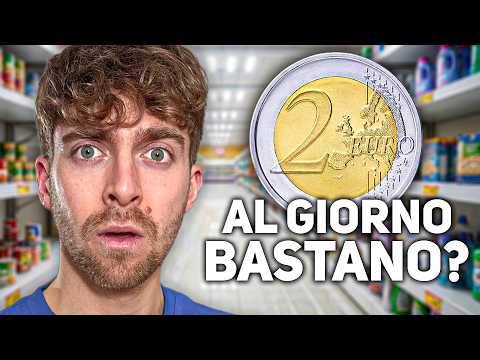 HO MANGIATO CON 2€ AL GIORNO PER UNA SETTIMANA