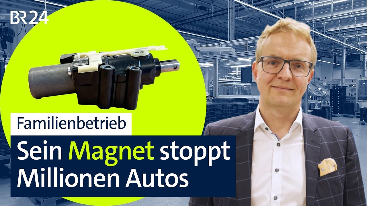 Hidden Champions: Wie ein kleiner Magnet tonnenschwere Autos halten kann | mehr/wert | BR24