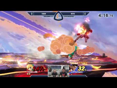 Sm4sh@Mines 113 - Fabian (Toon Link) Vs. Super!|Nothe (Little Mac, Cloud) - Losers Quarterfinals