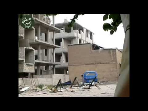 استهداف  قوات النظام بقذائف الهاون من قبل لواء هارون الرشيد في ريف دمشق