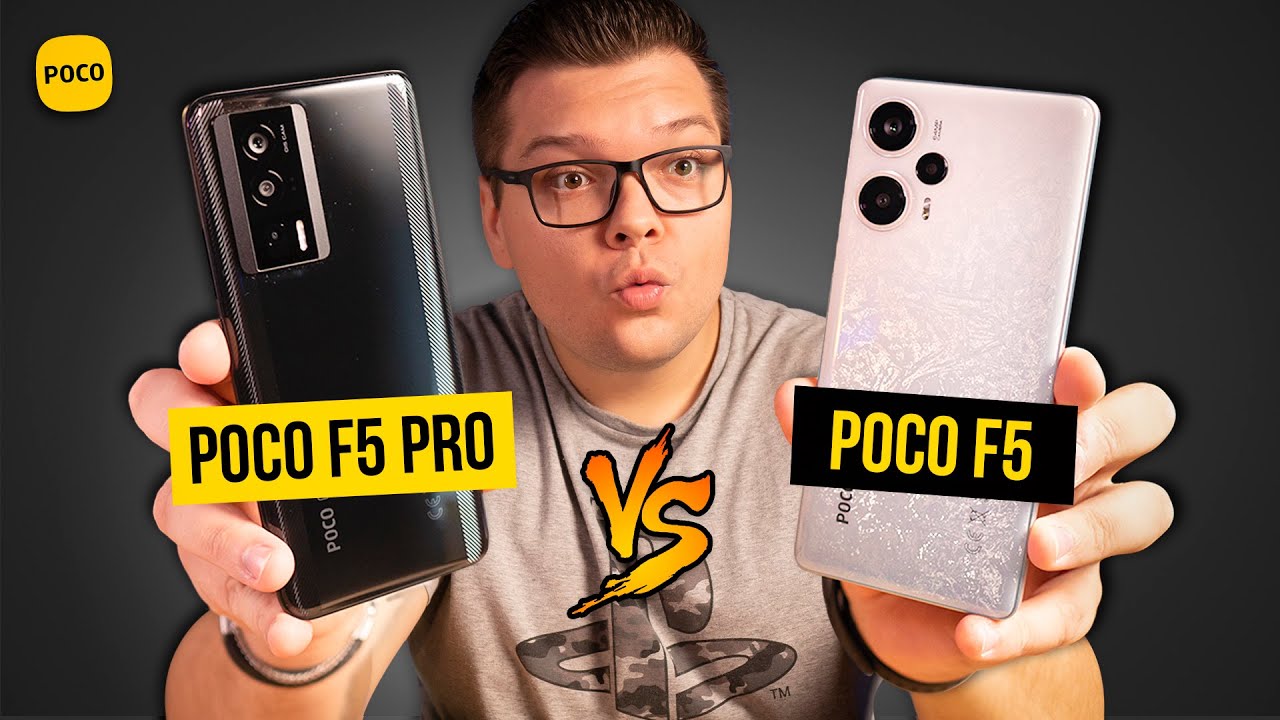 Comparei TUDO! Poco F5 vs Poco F5 PRO! Qual o MELHOR?