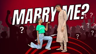 I PROPOSED to random strangers to subscribe![DAY 4]