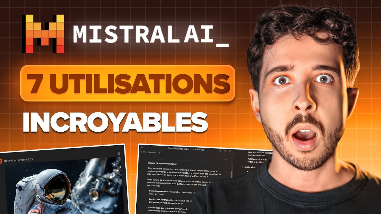 7 utilisations INCROYABLES de Mistral AI ! (Le Chat)