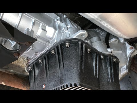 Installing the 48RE with it’s billet upgrades.