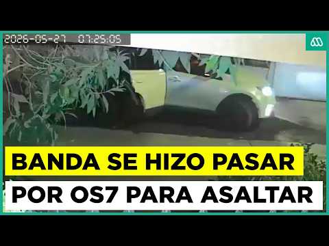 Video muestra a delincuentes vestidos de carabineros realizando turbazo en La Granja