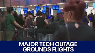 Major global tech outage grounds flights in Austin; affects businesses around world | FOX 7 Austin