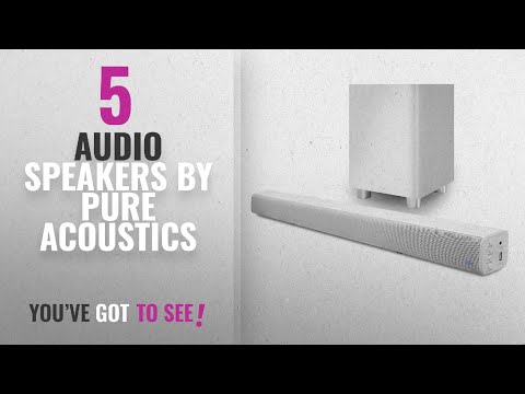 Top 5 Pure Acoustics Audio Speakers [2018]: Pure Acoustics Wireless Surround Bar and Subwoofer