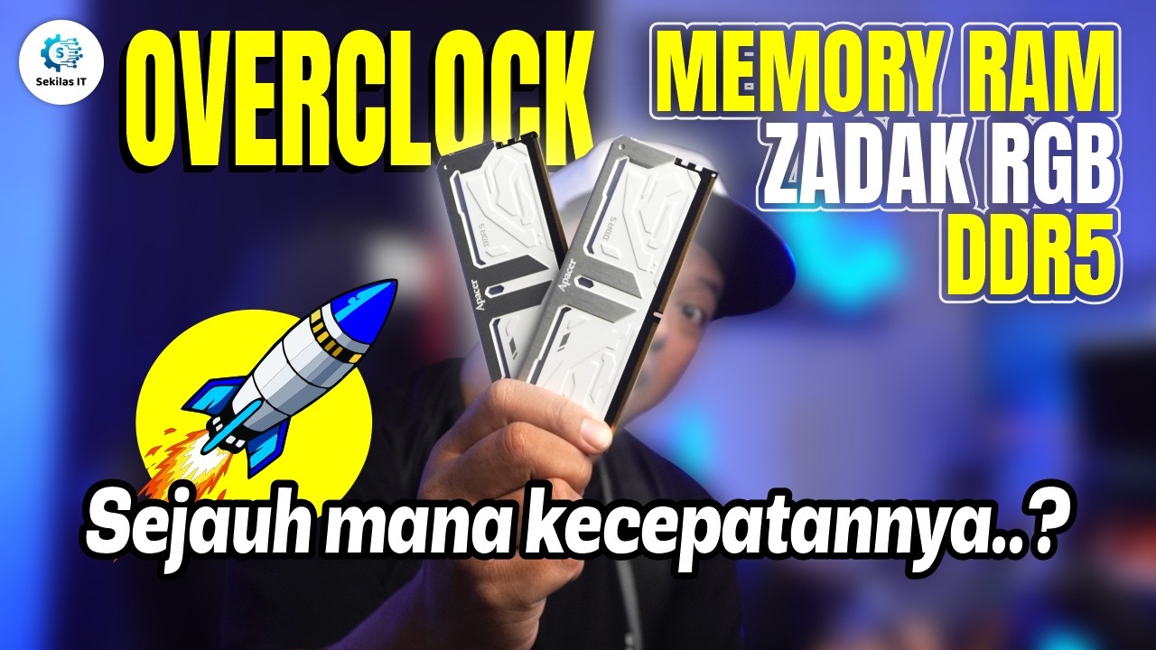 Overclock Ram ZADAK DDR5,Sejauh mana kecepatanya !"
