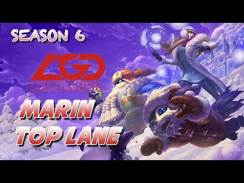 LGD Marin - Gnar vs Kayle - Top Lane (LOL World Replays)