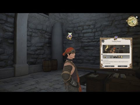 FFXIV Blacksmith Class Quest: Forging Ahead