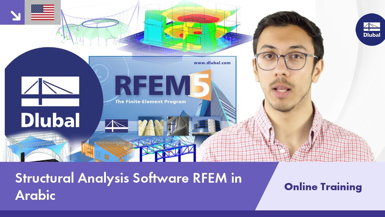 Structural Analysis Software RFEM in Arabic