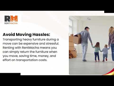 How Renting Furniture Can Save You Money and Space – RentMacha