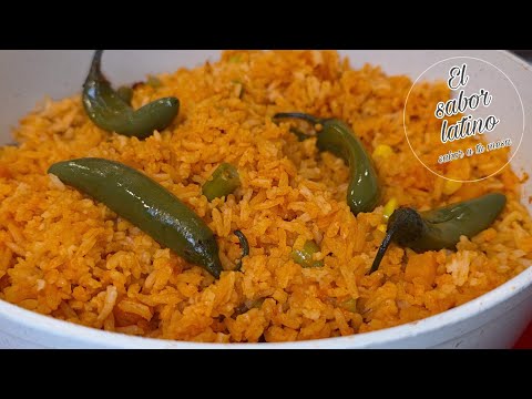 🔴Arroz Perfecto y Esponjoso 3 Simples pasos!
