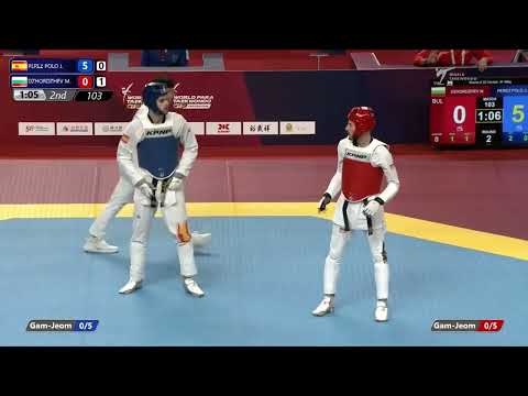 103 R32 M  68kg ESP PEREZ POLO J  BUL DZHORDZHEV M