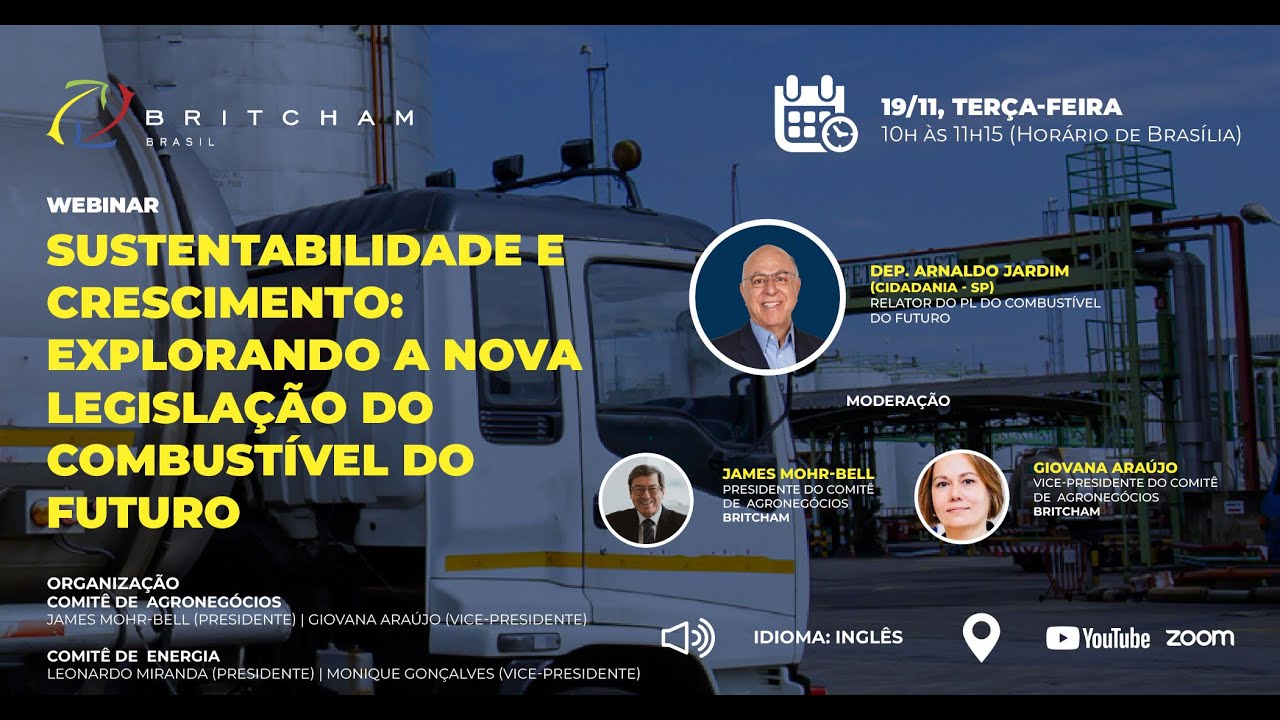 Webinar - Sustentabilidade e Crescimento: Explorando a nova Legislação do Combustível do Futuro