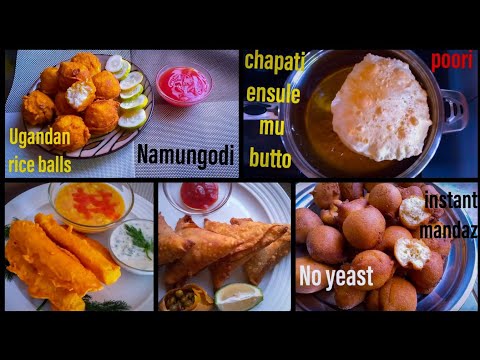 5 ugandan snacks /how to make breakfast in uganda.#2025  #breakfast #video  #uganda  #ugandankitchen