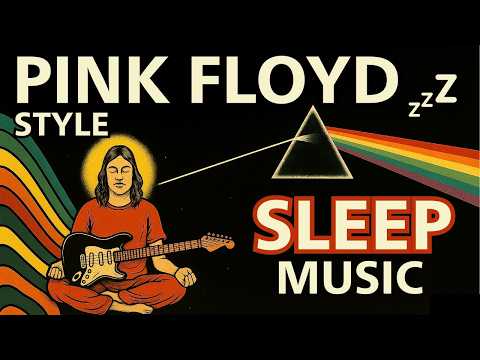 PINK FLOYD STYLE 🌈 SLEEP MUSIC | Peaceful instrumental music for DEEP sleep and relaxation