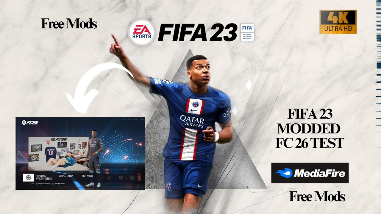 FIFA 23 PATCH FC 26 ALL IN ONE 🔥 | Faces, Kits, Squads, Themes & Scoreboards | PC