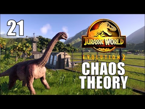 TRYING TO MAKE A SAUROPOD ENCLOSURE! | Jurassic World: Evolution 2: Chaos Theory Pt.21