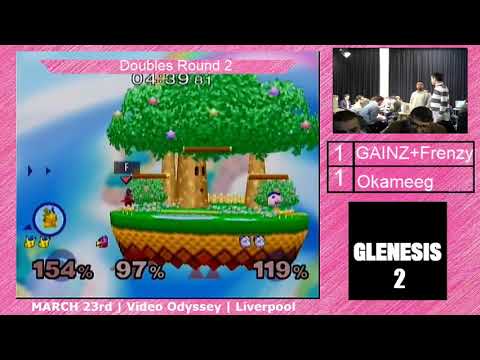 Glenesis 2 - Frenzy/Bort (Falco/Shiek) vs. Okameed/GG (Pikachu/Puff) - Doubles Losers Semis
