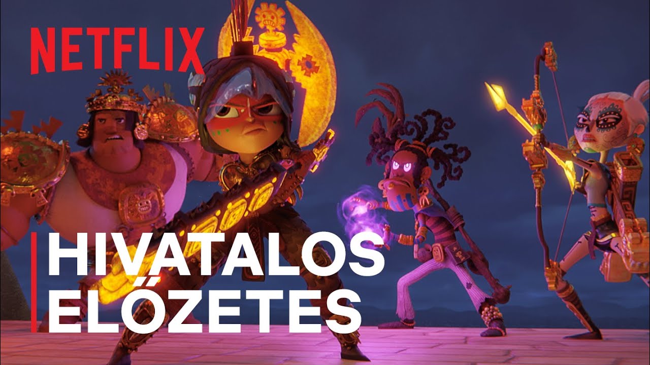 Maya és a három harcos | Hivatalos előzetes | Netflix
