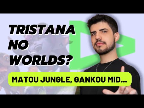 Mundial de lol 2022 - QUANDO O ROBO PEGA TRISTANA É ISSO QUE ACONTECE!