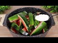 Add baking soda to the watermelon rind. Super Delicious and very Surprising!