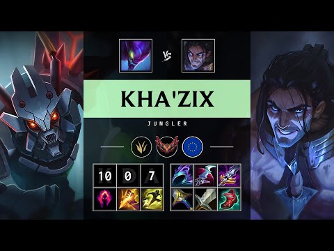 Kha'Zix Jungle vs Sylas - EUW Grandmaster Patch 25.16