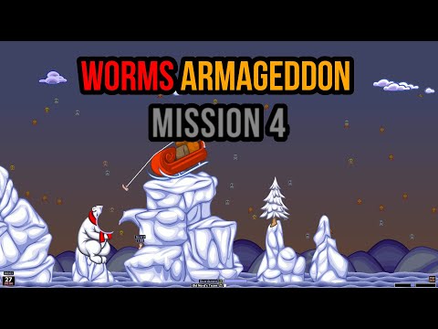 Worms Armageddon | Mission 4 - Cool as ice.