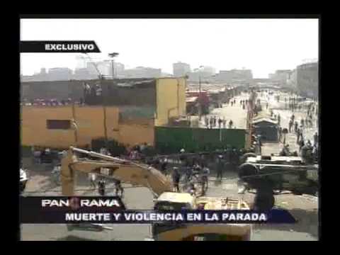 Horror en La Parada: una cobertura extraordinaria de Panorama (1/2)