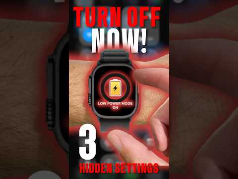 🔥 3 настройки Apple Watch, которые ОБЯЗАТЕЛЬНО нужно отключить прямо сейчас⚠️