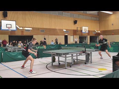 NRW-Liga beim PSV Oberhausen - weiteres knappes Match - Alexander Michajlov gegen Chris Andersen