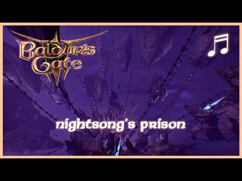 BALDUR'S GATE 3 Nightsong Prison Music 1 | Unofficial Soundtrack
