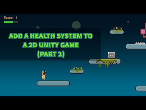 Unity 2D Platformer Tutorial 24 - Health Bar (Part 2)