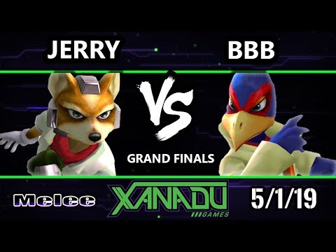 S@X 300 SSBM - Jerry (Fox) Vs. BBB [L] (Falco) - Smash Melee Grand Finals