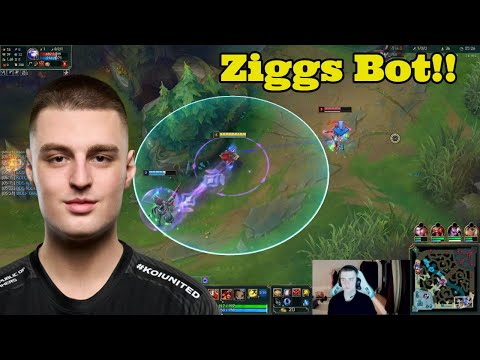 KOI Comp's Ziggs ADC Deals Big Damage In Champions Queue...