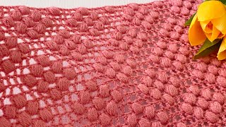 This Gorgeous Crochet Pattern is a Great Idea for Winter‼️Blouse and Shawl Tutorial for Beginners