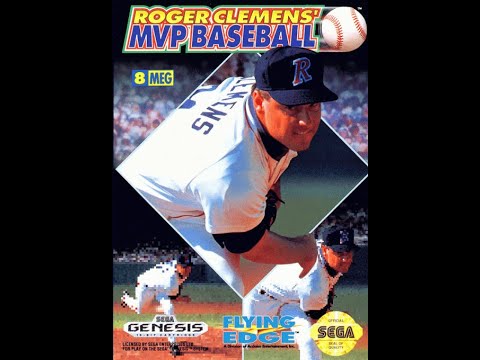 Roger Clemens' MVP Baseball - Sega Mega Drive