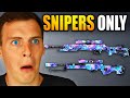 The Ultimate SNIPERS ONLY Challenge In Warzone Almost Broke Me